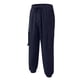 thumbnail image 5 of Pantalones largos para hombre, moda informal, cómodos, sólidos, con bolsillos, cintura con cordón, ribete regular, pantalones de poliéster para hombre, 5 of 5