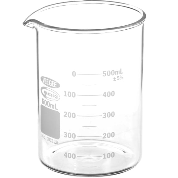 Photographers' Formulary 600mL Glass Beaker