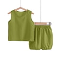 thumbnail image 6 of Bright Color Girls Skort Shorts 2-14 Years Summer Casual Sporty Drawstring Waist Active Shorts for Kids Green 1 Years, 6 of 7