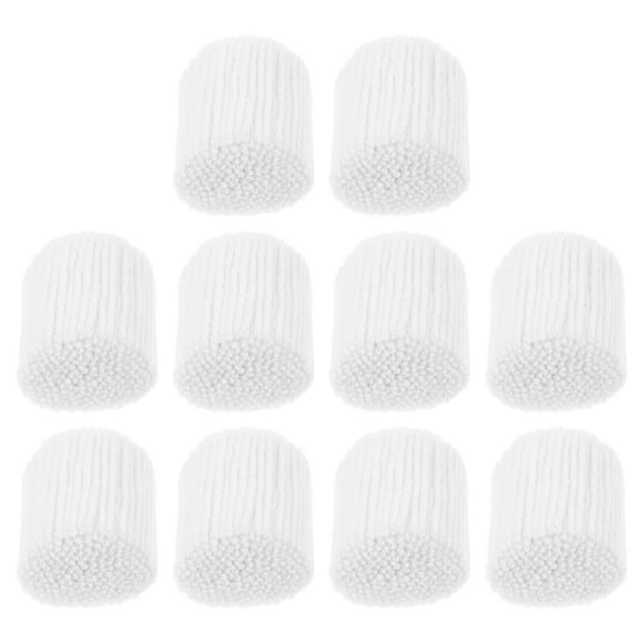 10 Rolls Area Rugs Hooks DIY Carpet Yarn Craft Yarn Crochet Wool Carpet Embroidery Yarn Tool White Acrylic Child