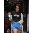 thumbnail image 2 of Coffee Love Shaped T-Shirt Women -Smartprints Designs, Female Medium, 2 of 4