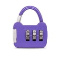 thumbnail image 3 of Cadenas Léger Compact pour Armoire Chariot Violet Rouge Alliage de Zinc Bleu Combinaison Verrou Vert Clair Pratique, 3 of 7