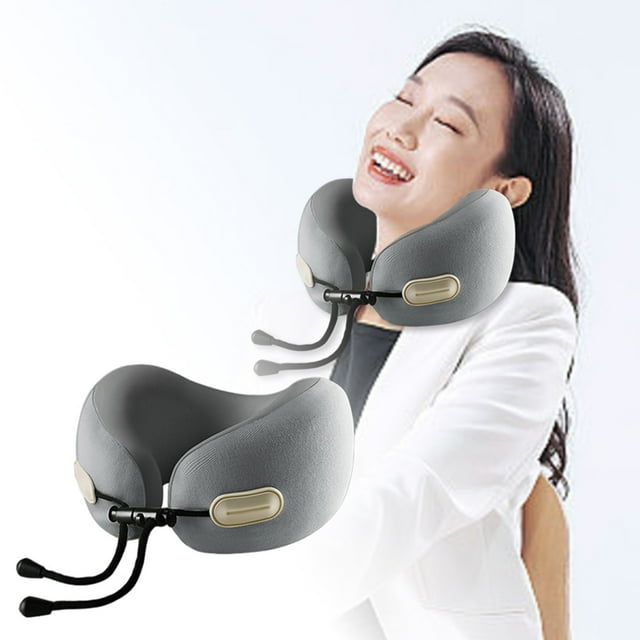 Travel Neck Pillow For Airplane Sleep With Ergonomic Support Practical For Camping And Travel