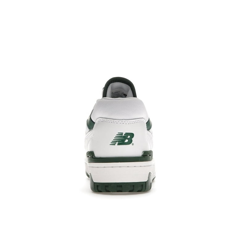 New Balance Men's 550 White Green Basketball Shoes, from