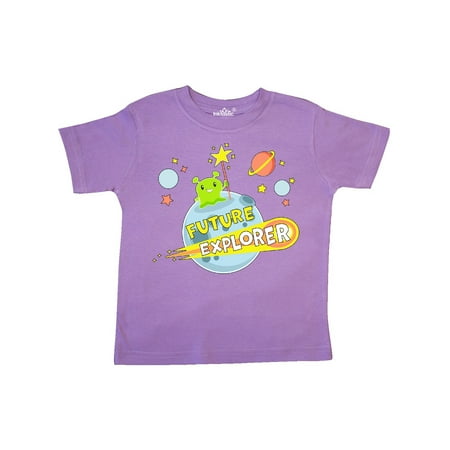 

Inktastic Future Explorer Alien in Outer Space Gift Toddler Boy or Toddler Girl T-Shirt