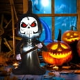 thumbnail image 1 of Costway Décoration Extérieure Gonflable Fantôme d'Halloween 6 Pi avec Lumières LED, 1 of 10