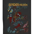 thumbnail image 2 of Junior's Marvel Spider-Man: No Way Home Slinging Cover  Graphic Tee Black 2X Large, 2 of 3