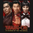 thumbnail image 2 of Girl's Marvel Shang-Chi and the Legend of the Ten Rings Family Panels  Graphic Tee Black X Large, 2 of 4