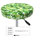 thumbnail image 4 of Gukieu Happy St. Patrick's Day Print Round Chair Cover, Dust-proof and Non-slip Bar Chair Protective Cover, Suitable for Bars, Restaurants, Offices-13 inch, 4 of 7