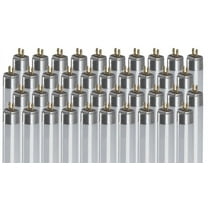 Goodbulb F28T5 28W 46 inch T5 Fluorescent Bulb, 5000K Medium Bi-Pin, 2900 Lu, 36000 Hours 40 Pack