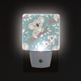 thumbnail image 3 of Cute Koala Bear on Branch Night Light 2 Pack LED Nightlight Plug into Wall Dusk to Dawn Sensor Soft White, 3 of 7