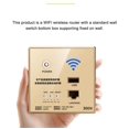 thumbnail image 4 of Enrutador WIFI86 Inteligente para Hogar y Hotel, 300Mbps, Negro, Integra 3G, ADSL, Almacenamiento en Red, Carga USB y Repetidor, Fácil Instalación, Diseño Moderno., 4 of 5
