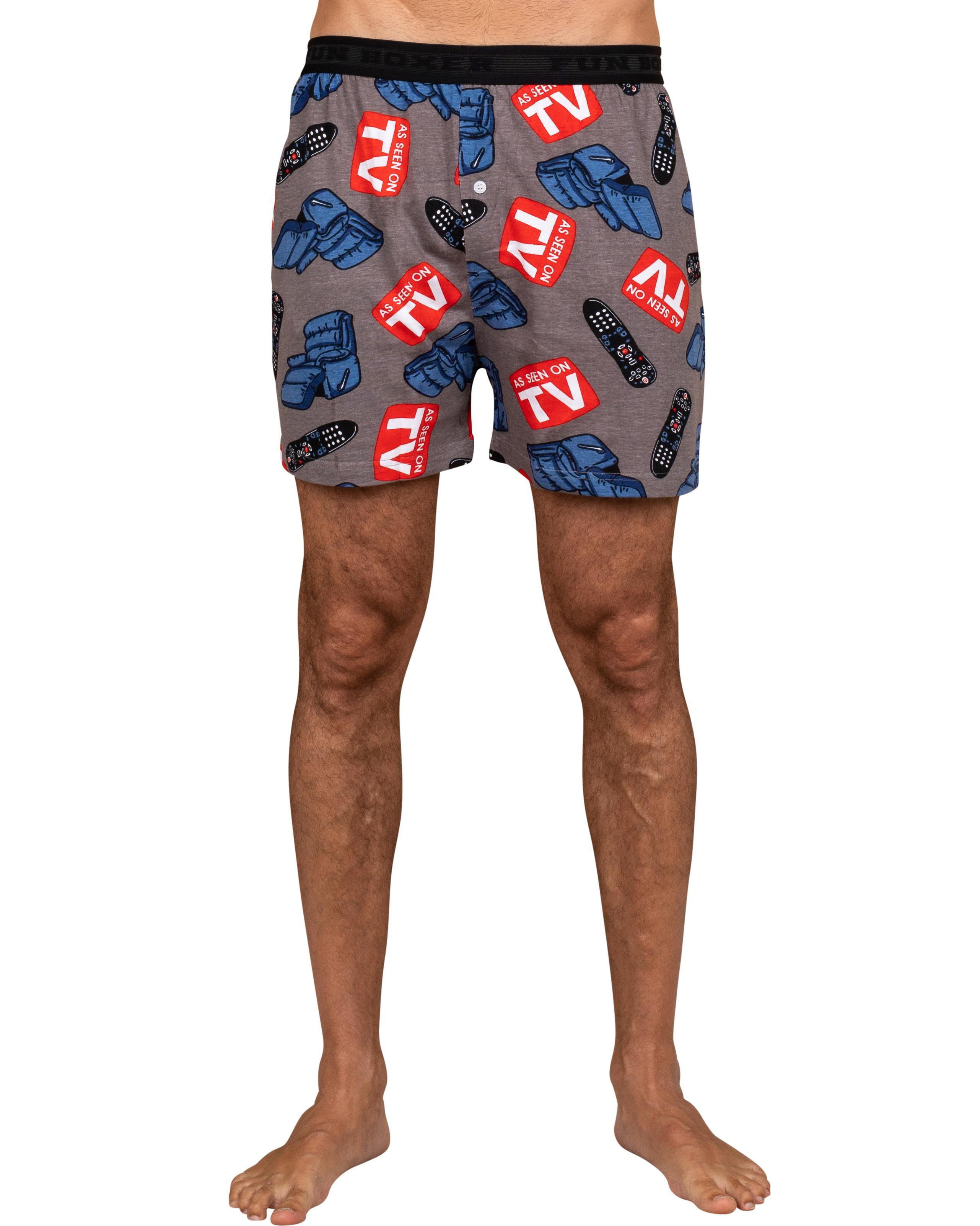 Fun Boxers Fun Boxers Mens Boxer Shorts Novelty Cotton Briefs Fun