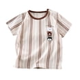 thumbnail image 3 of Asxite Toddler Tshirt Print Short Sleeve Crew Neck Casual Breathable Summer Tops 6M-6Y, 3 of 6