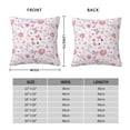 thumbnail image 2 of Yiaed Retro Floral Print Pillow Covers Super Soft Decorative Square Throw Pillow Covers Case Cushion Covers for Sofa Couch Bedroom Car Decor（No pillow core）-20"x20", 2 of 7