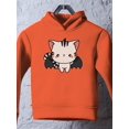 thumbnail image 3 of Cute Kittyboo Bat Costume Hoodie Toddler -Image by Shutterstock,  4 Toddler, 3 of 4