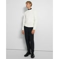 thumbnail image 2 of Theory Men's Riland Slim-Fit Organic Cotton Crewneck Sweater in Ivory-Size 2XL, 2 of 10