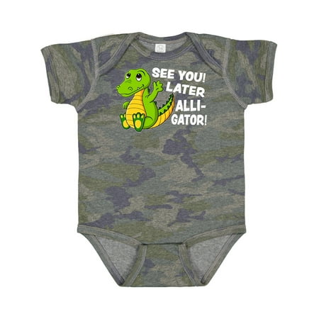 

Inktastic See You Later Alligator Gift Baby Boy or Baby Girl Bodysuit
