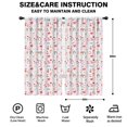 thumbnail image 2 of Blackout Kids Curtains,Pink Christmas Santa and Penguin Pattern Childrens Insulated Curtains Set Of 2,Bedroom Essentials,Toddler Room Decor 42"x84", 2 of 5