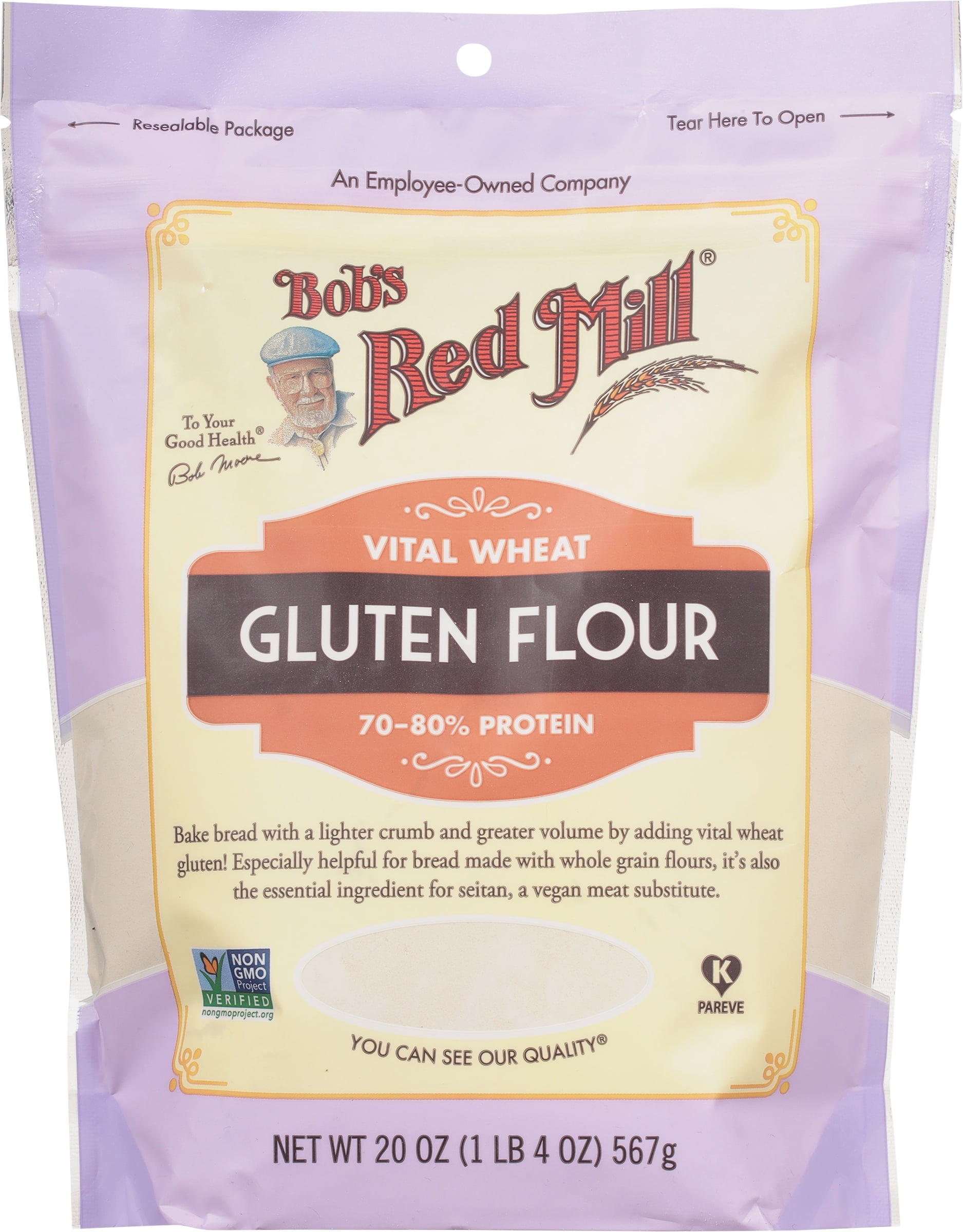 Bob's Red Mill Vital Wheat Gluten Flour, 20 oz