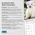 thumbnail image 6 of Puppy Pals | 2026 7x14" (Hanging) Monthly Mini Wall Calendar | Plato, 6 of 9