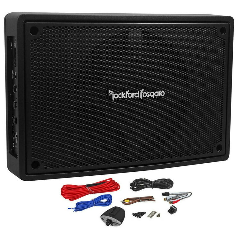 Rockford fosgate hot sale underseat subwoofer