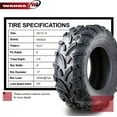thumbnail image 3 of Wanda ATV/UTV Tires 25x8-12 Front & 25x10-12 Rear /6PR P373, Set 4, 3 of 5