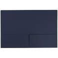 thumbnail image 3 of JAM Paper Matte Two Pocket Folders, Navy Blue, 50/Pack, 3 of 5