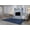 Blue, variant on Nourison Feather Soft Contemporary Ivory Blue Area Rug