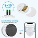 thumbnail image 5 of Tuya Smart WiFi Alarma Puerta y Ventana Sensor de VibracióN Alerta de ProteccióN de Seguridad Funciona con Alexa, Smart Life (Blanco), 5 of 5