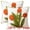 Flower-2, variant on Unique Bargains Set of 2 Floral Embroidered Throw Pillow Covers Flower-2 18" x 18"