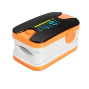 Portable OLED Finger Pulse Oximeter: 4 Parameter SPO2, PR, PI, Respiration Rate & Waveform Monitoring