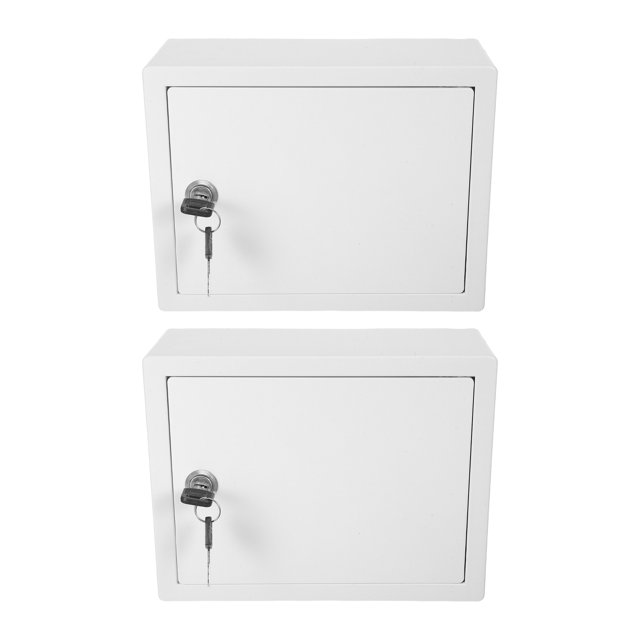 buzones de plástico para leche, de pared, para porche o exterior, con cerradura de llave, antirrobo, impermeables, ideales para el hogar y el jardín.