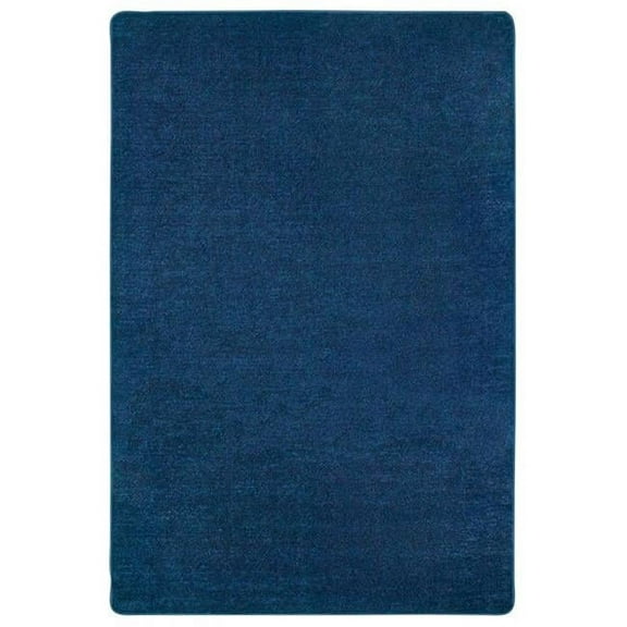 Carpets for Kids 2176.407 7 ft. 6 in. x 12 ft. Mt. St. Helens Solids Carpet, Marine Blue