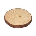 thumbnail image 1 of Natural Round Wooden False Nail Art Plate Nail Tips Display Stand Rack Board Nail Polish Gel Display Holder Showing Manicure Tool, 1 of 9