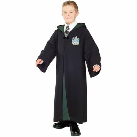 Harry Potter Deluxe Slytherin Robe Child Halloween Costume