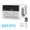 WiFi App | Remote Control, variant on Aprafie 6000 BTU U-Shaped Window Air Conditioner with Remote Control, Open Window Flexibility, Cools up to 270 Sq.ft, 115V, White