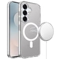 thumbnail image 2 of XPM for Samsung Galaxy S26 Phone Case, Classic Hybrid True Transparent Shockproof Back Magnetic Case Compatible with MagSafe Cover for Samsung s26 (Clear), 2 of 9