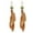 Coffee, variant on Feather Earrings for Women Bohemian Fringe Tassel Long Drop Dangle Earrings Set with Design for Women