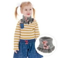 thumbnail image 6 of KAKOWELY 1Pcs Kids Scarves Woolen Yarn Knitted Warmth Winter Activities Adorable Child Scarf, 6 of 8