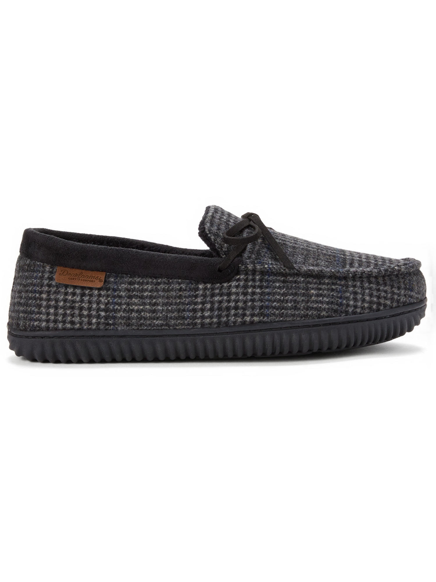 Dearfoams Cozy Comfort Men's Moccasin Slippers