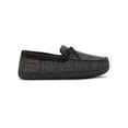 thumbnail image 4 of Dearfoams Cozy Comfort Men's Moccasin Slippers, 4 of 6