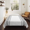 thumbnail image 4 of Grey Striped Large Tapestry for Bedroom Wall Hanging Tapestry,Modern White Striped Abstract Art Aesthetics Ceiling Backdrop Tapestries Poster Blanket Wall Decor for Teens Room Living Room 85" x 90", 4 of 8