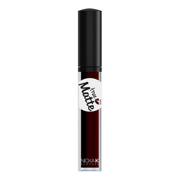 Color de labios mate verdadero Nicka K - NTM03 Wine Berry