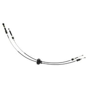 Transmission Shift Cable NO.XS4Z7E395BA Auto Trans Shifter Cable for Ford Focus 2L 2004 Metal Black