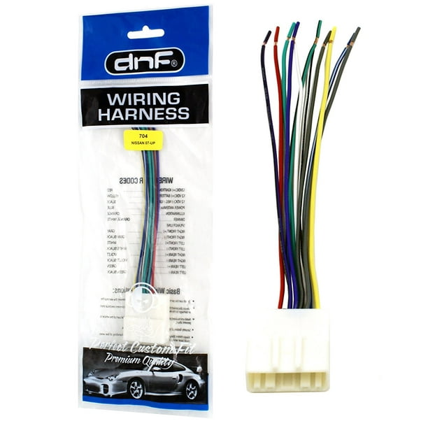 DNF Wiring Harness for Aftermarket Stereos for Select Nissan (07-UP