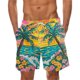 thumbnail image 5 of Pantalones Cortos Casuales para Hombre Imprimir con Bolsillos Pantalones de Playa de Cintura Elástica, Pantalones Cortos de Cintura Elástica para Hombre, 5 of 8