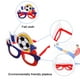 thumbnail image 3 of 3 piezas de gafas de sol para fiesta de fútbol 2022, gafas novedosas para el mundial, accesorios para fotomatón, suministros para recuerdos de fiesta de fútbol de la Copa del Mundo 2022, 3 of 5