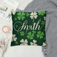thumbnail image 2 of Nawypu St Patricks Day Pillow Cover  Lucky Clover Throw Pillow Covers - St. Patrick's Day Lumbar Pillow Cover Shamrock Green Cushion Case Decoration for Sofa Couch, 2 of 5