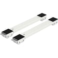 thumbnail image 1 of set of 2 moblies washing machine transport castors under chassis for washing machine refrigerator tumble dryer, freezer up to 300 kg, with 24 wh, 1 of 3